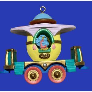 Hallmark Keepsake Ornament Little Train Bird Figurine Collectible  1997 Easter